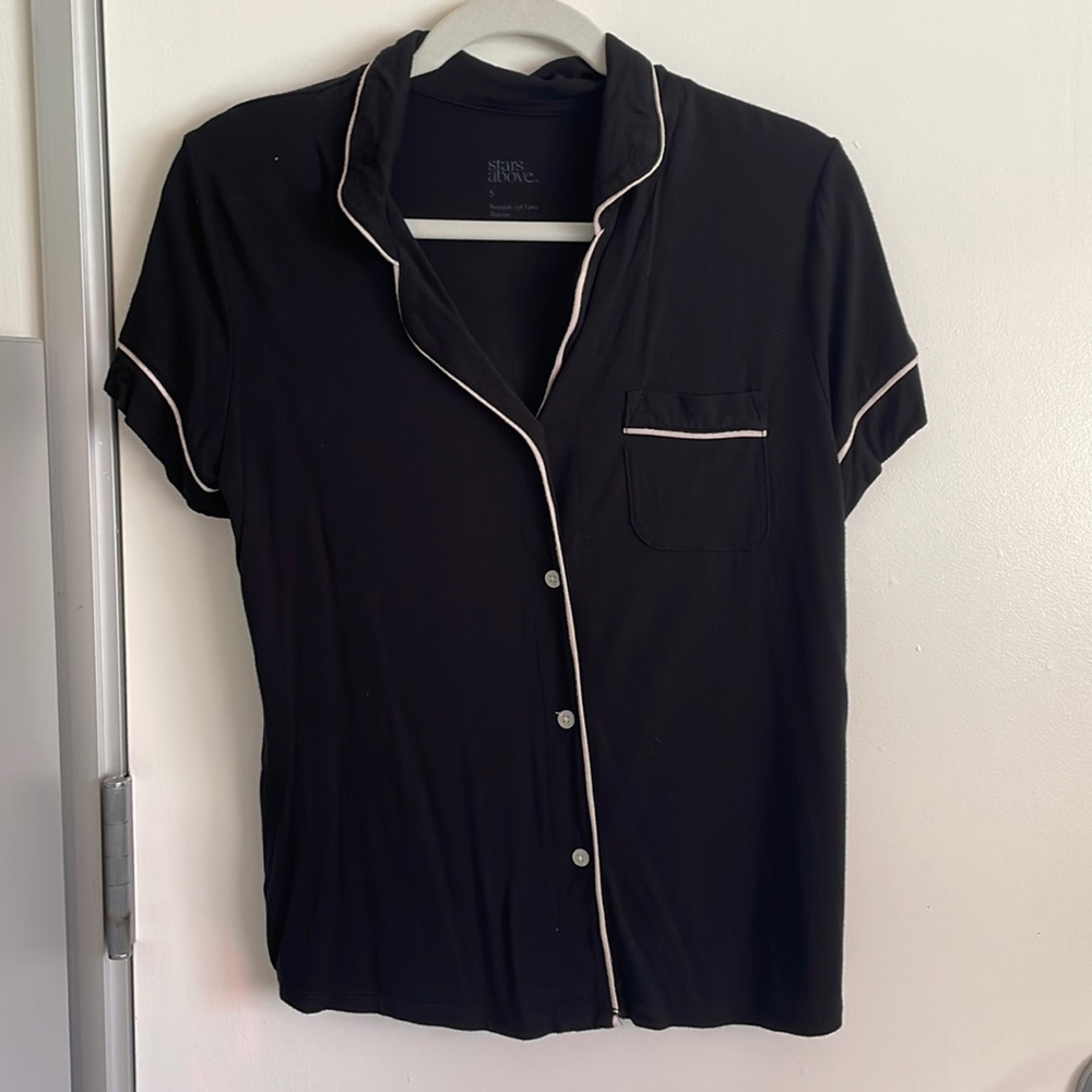 Button Up Sleep Shirt